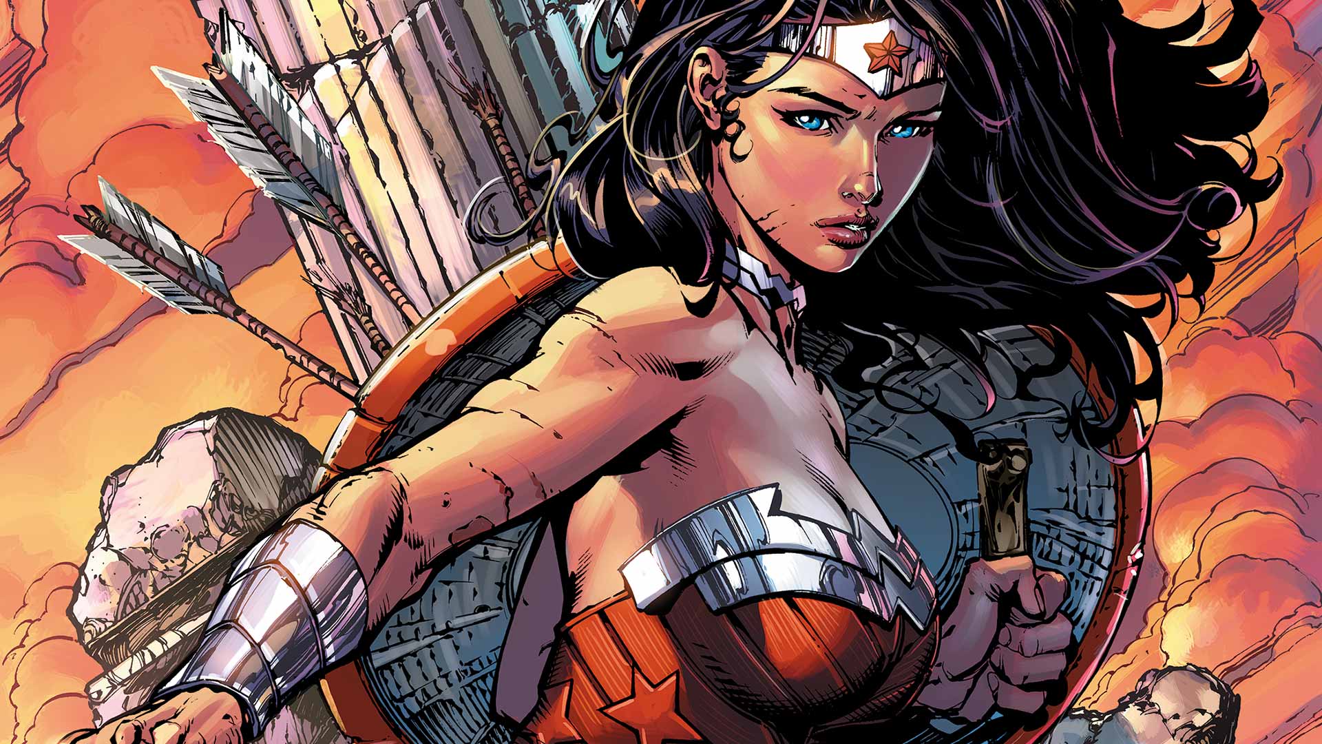 H& Spotlight Wonder Woman Cover Photo