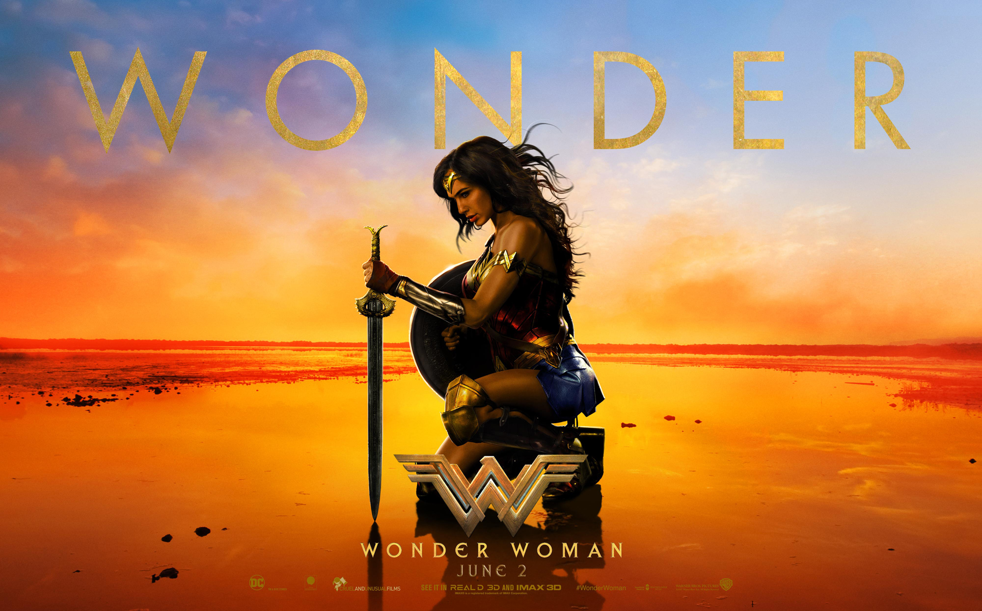 H& Wonder Woman Cover Photo